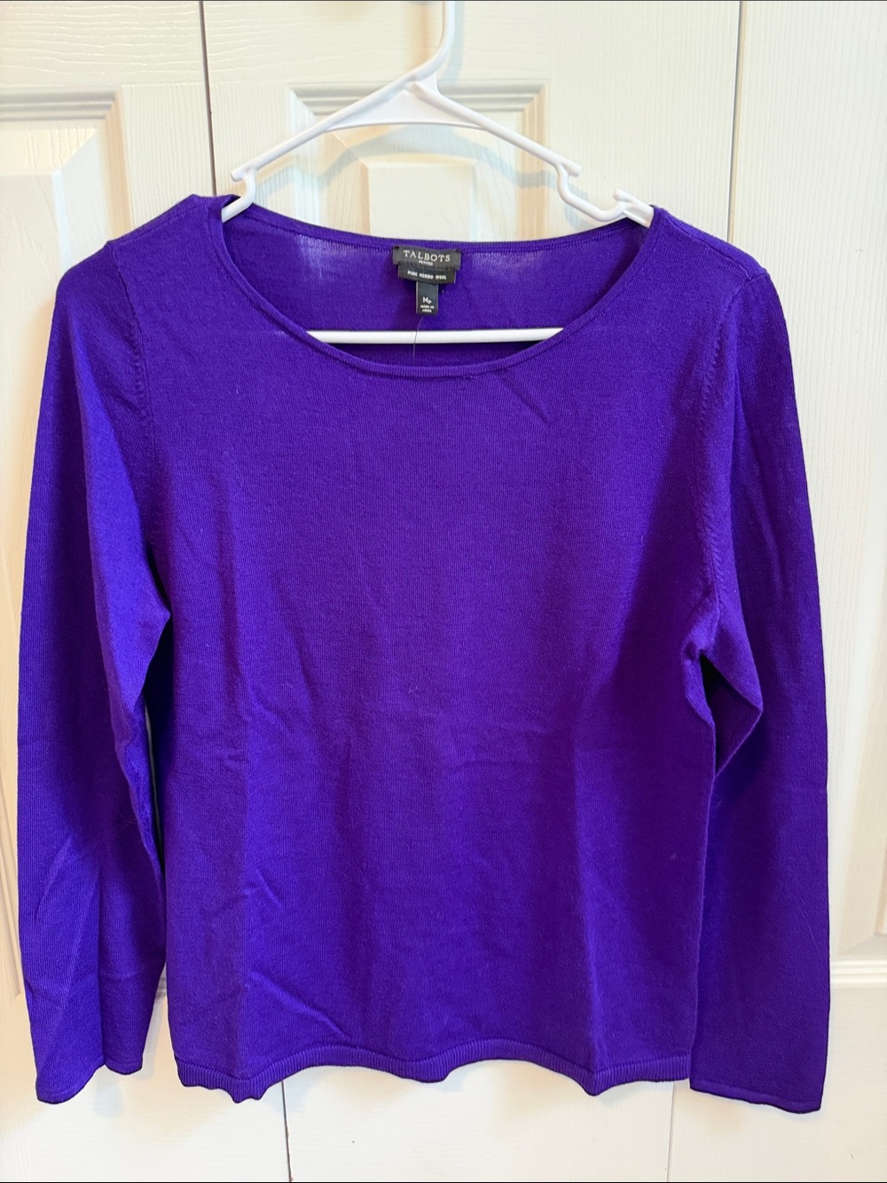 Talbots Pure Merino Wool Top